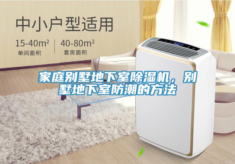 家庭別墅地下室除濕機(jī)，別墅地下室防潮的方法
