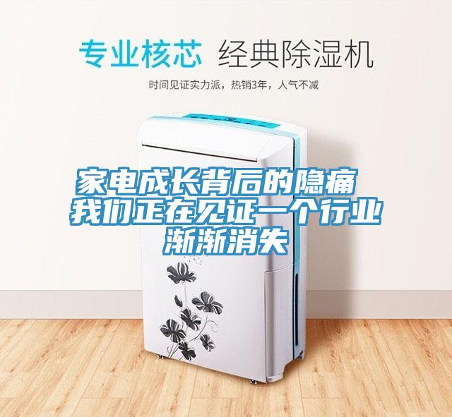 家電成長(zhǎng)背后的隱痛 我們正在見證一個(gè)行業(yè)漸漸消失