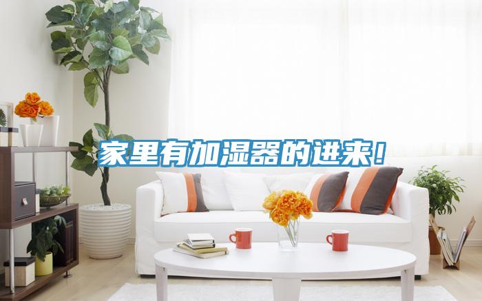 家里有加濕器的進來！