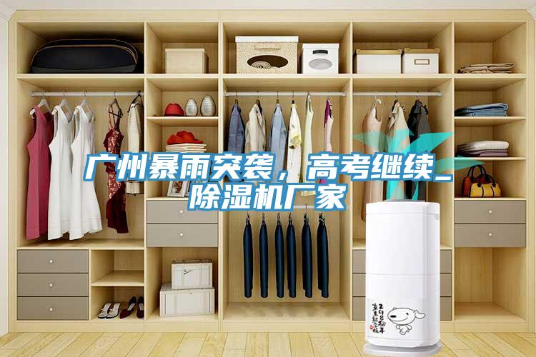 廣州暴雨突襲，高考繼續(xù)_除濕機(jī)廠家