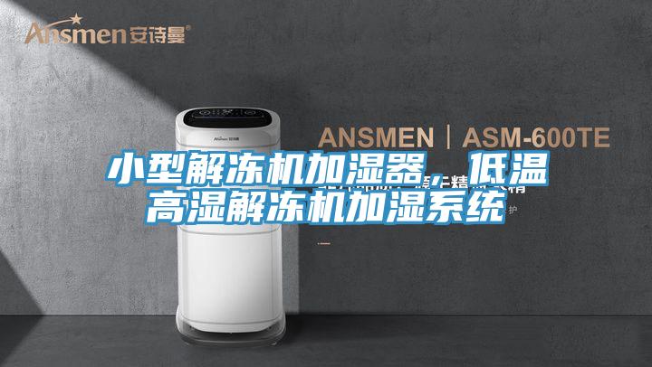 小型解凍機加濕器，低溫高濕解凍機加濕系統(tǒng)