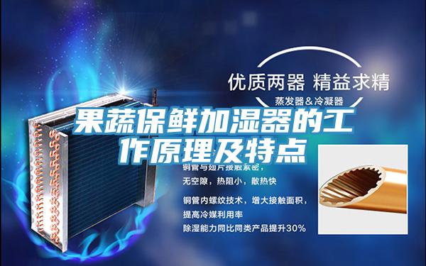 果蔬保鮮加濕器的工作原理及特點(diǎn)
