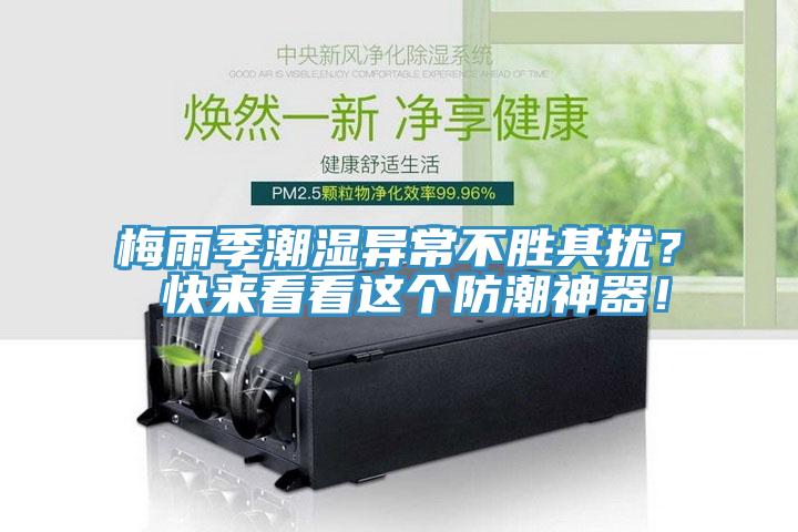 梅雨季潮濕異常不勝其擾？ 快來(lái)看看這個(gè)防潮神器！