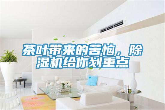 茶葉帶來(lái)的苦惱，除濕機(jī)給你劃重點(diǎn)