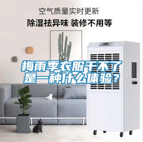 梅雨季衣服干不了是一種什么體驗(yàn)？