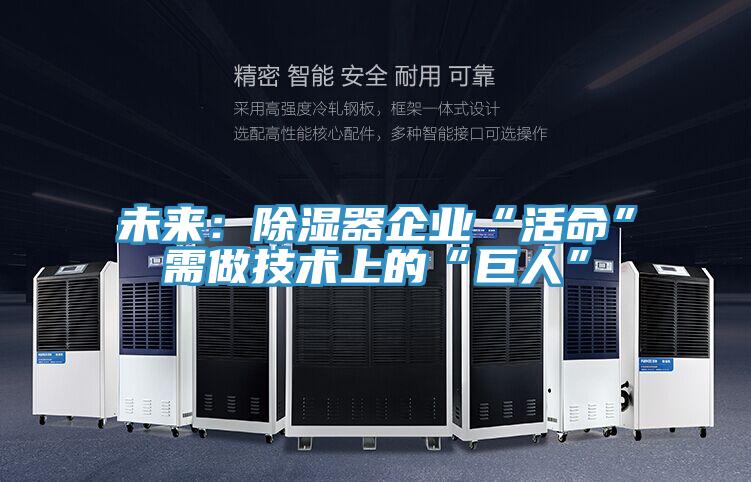 未來：除濕器企業(yè)“活命”需做技術(shù)上的“巨人”