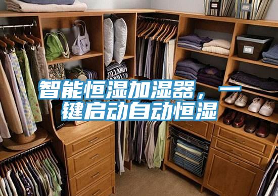 智能恒濕加濕器，一鍵啟動(dòng)自動(dòng)恒濕