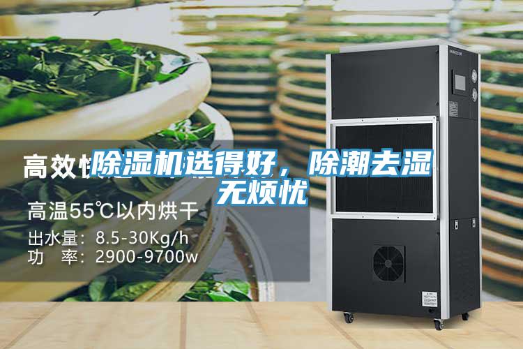 除濕機(jī)選得好，除潮去濕無煩憂