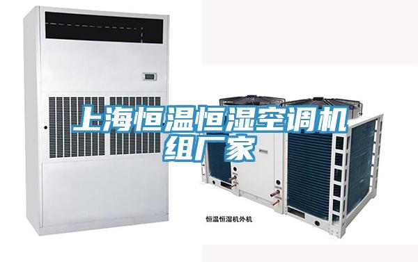 上海恒溫恒濕空調機組廠家