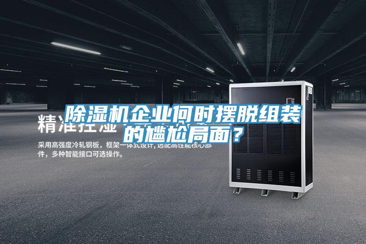 除濕機企業(yè)何時擺脫組裝的尷尬局面？