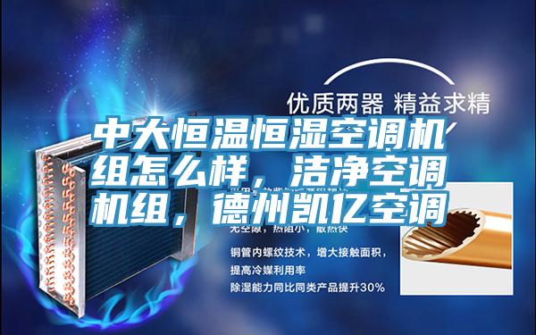 中大恒溫恒濕空調(diào)機組怎么樣，潔凈空調(diào)機組，德州凱億空調(diào)