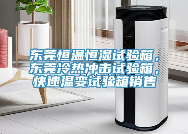 東莞恒溫恒濕試驗箱，東莞冷熱沖擊試驗箱，快速溫變試驗箱銷售