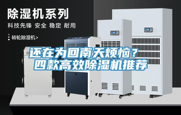 還在為回南天煩惱？ 四款高效除濕機推薦