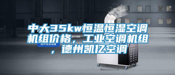 中大35kw恒溫恒濕空調(diào)機組價格，工業(yè)空調(diào)機組，德州凱億空調(diào)