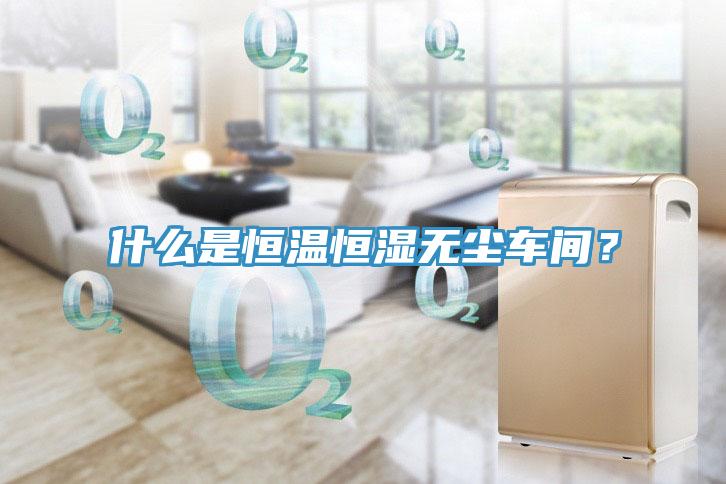 什么是恒溫恒濕無(wú)塵車間？