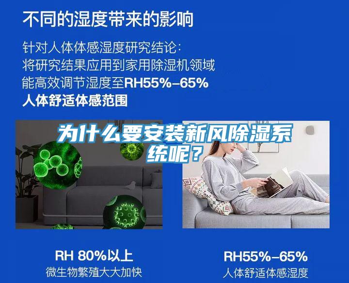 為什么要安裝新風(fēng)除濕系統(tǒng)呢？