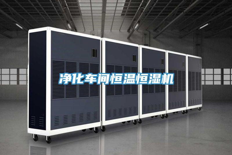 凈化車間恒溫恒濕機(jī)