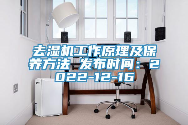 去濕機(jī)工作原理及保養(yǎng)方法 發(fā)布時間：2022-12-16