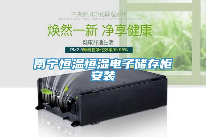 南寧恒溫恒濕電子儲(chǔ)存柜安裝