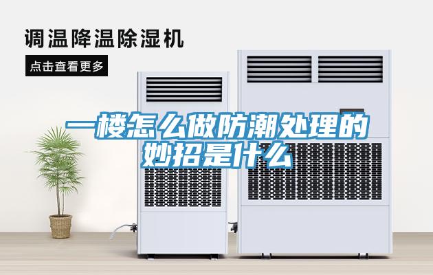 一樓怎么做防潮處理的妙招是什么