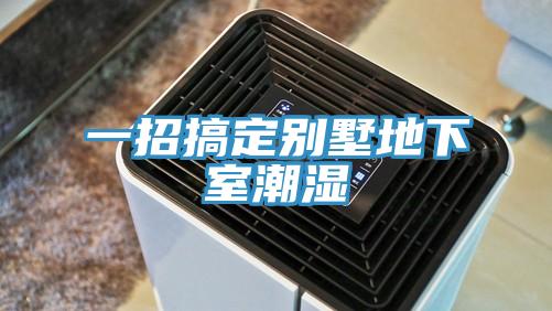 一招搞定別墅地下室潮濕