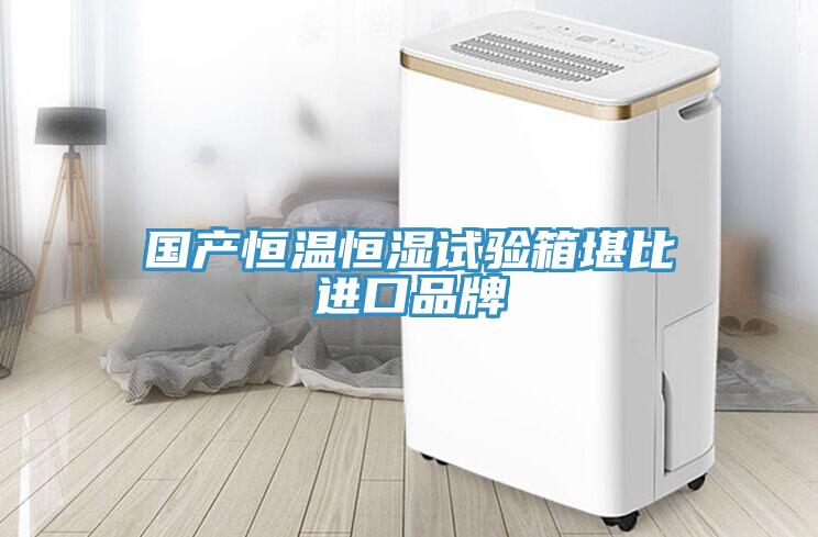 國產恒溫恒濕試驗箱堪比進口品牌