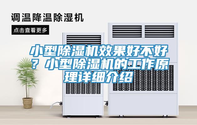 小型除濕機效果好不好？小型除濕機的工作原理詳細介紹