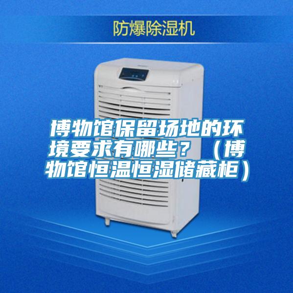博物館保留場地的環(huán)境要求有哪些？（博物館恒溫恒濕儲藏柜）