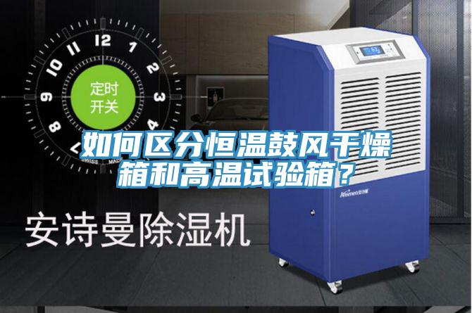 如何區(qū)分恒溫鼓風干燥箱和高溫試驗箱？