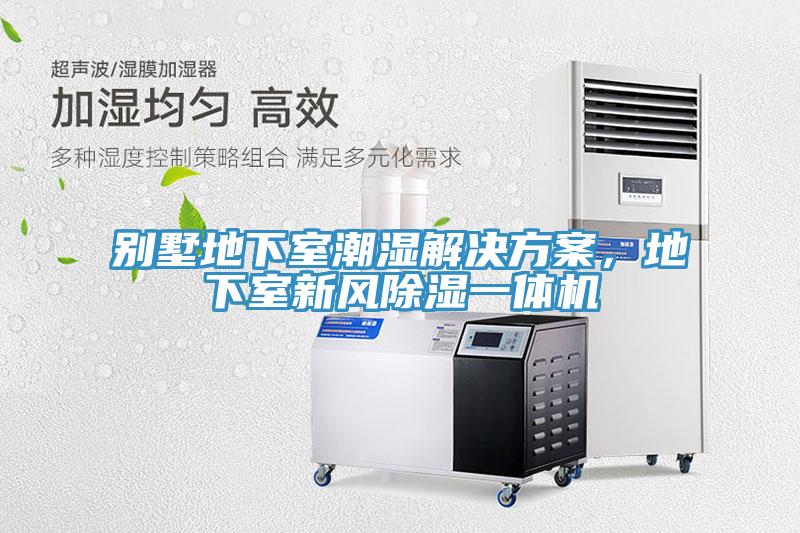 別墅地下室潮濕解決方案，地下室新風(fēng)除濕一體機(jī)