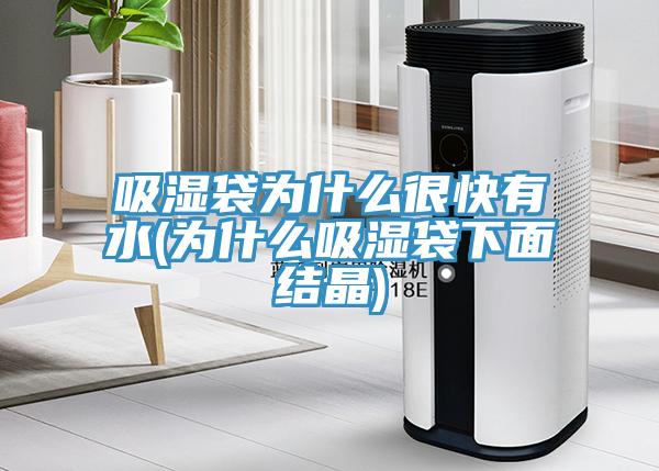 吸濕袋為什么很快有水(為什么吸濕袋下面結(jié)晶)