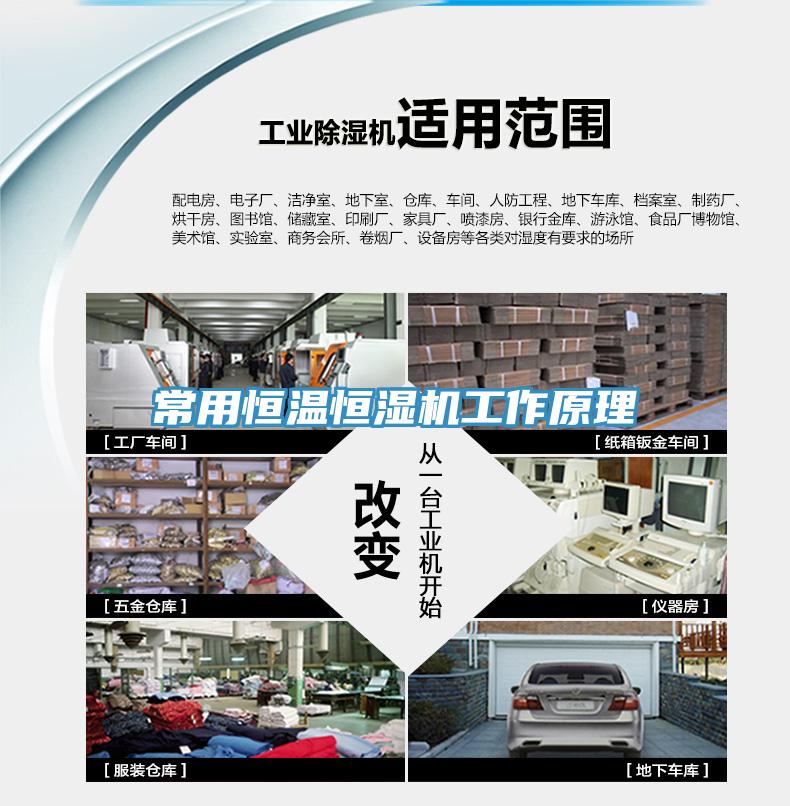 常用恒溫恒濕機工作原理
