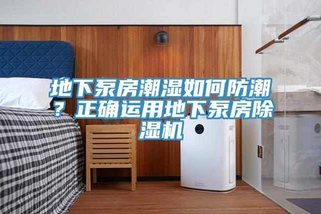 地下泵房潮濕如何防潮？正確運用地下泵房除濕機