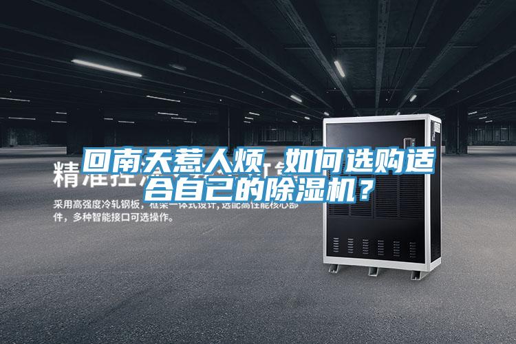 回南天惹人煩 如何選購(gòu)適合自己的除濕機(jī)？