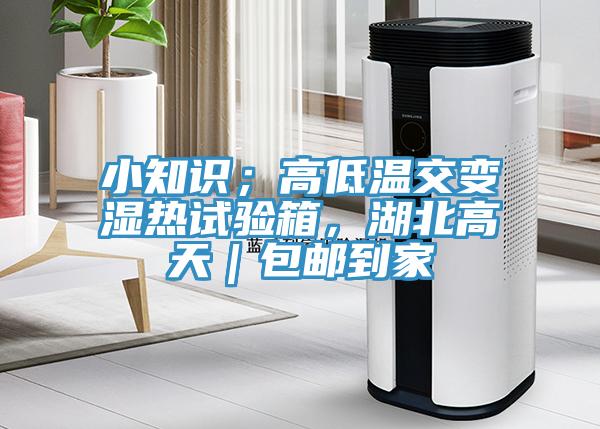 小知識；高低溫交變濕熱試驗(yàn)箱，湖北高天｜包郵到家