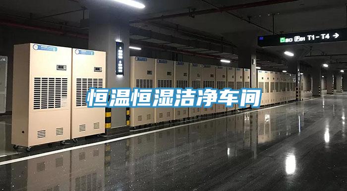 恒溫恒濕潔凈車間