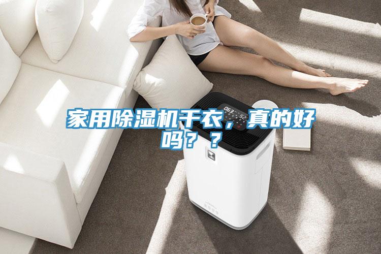 家用除濕機干衣，真的好嗎？？