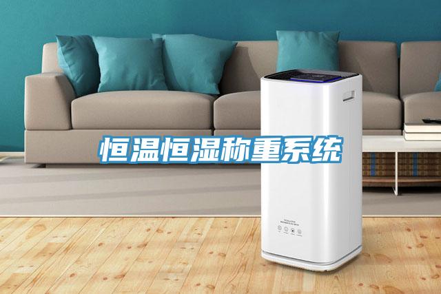 恒溫恒濕稱重系統(tǒng)