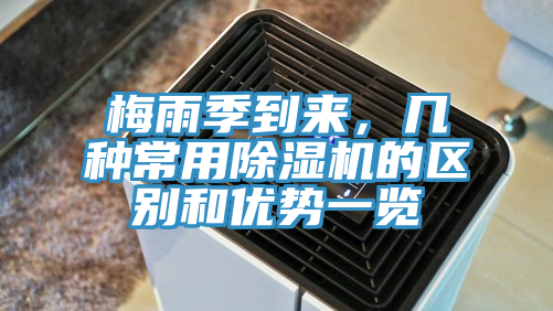 梅雨季到來，幾種常用除濕機(jī)的區(qū)別和優(yōu)勢一覽
