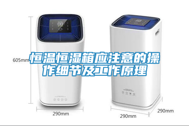 恒溫恒濕箱應(yīng)注意的操作細(xì)節(jié)及工作原理