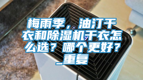 梅雨季，油汀干衣和除濕機干衣怎么選？哪個更好？_重復