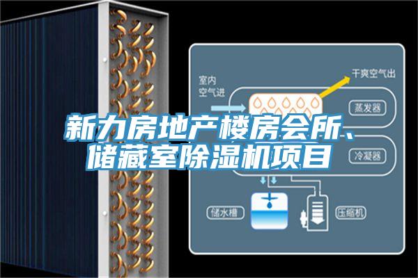 新力房地產(chǎn)樓房會所、儲藏室除濕機(jī)項目