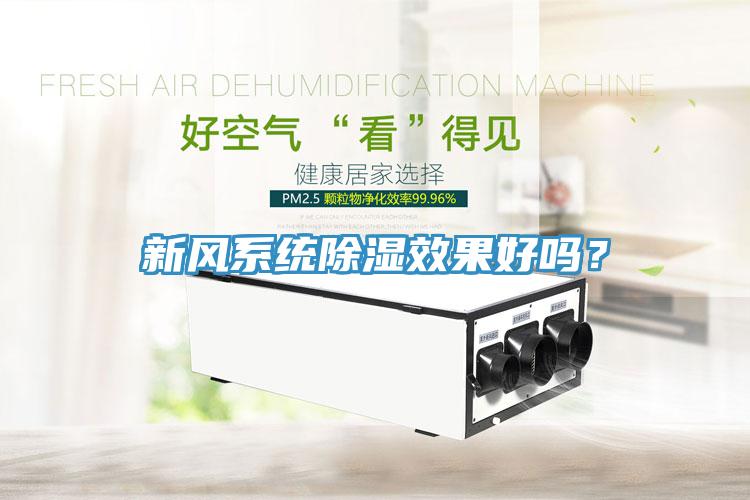新風系統(tǒng)除濕效果好嗎？