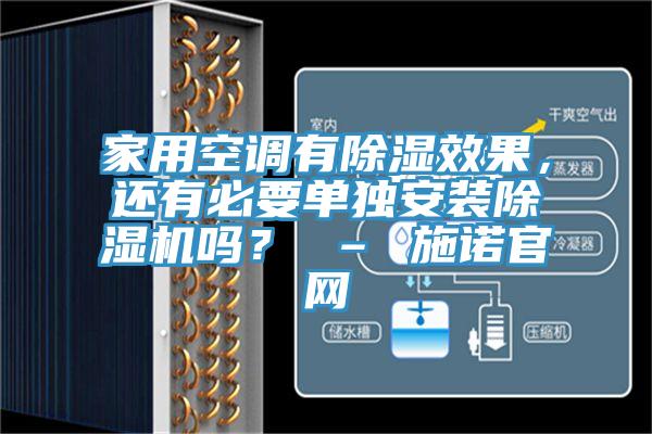 家用空調(diào)有除濕效果，還有必要單獨(dú)安裝除濕機(jī)嗎？ – 施諾官網(wǎng)