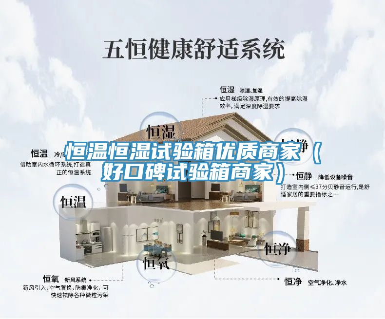 恒溫恒濕試驗箱優(yōu)質(zhì)商家（好口碑試驗箱商家）