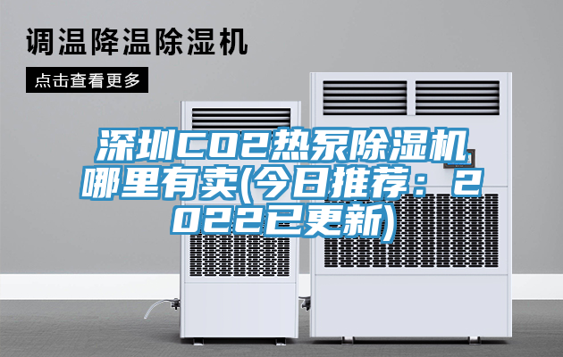 深圳CO2熱泵除濕機(jī)哪里有賣(mài)(今日推薦：2022已更新)