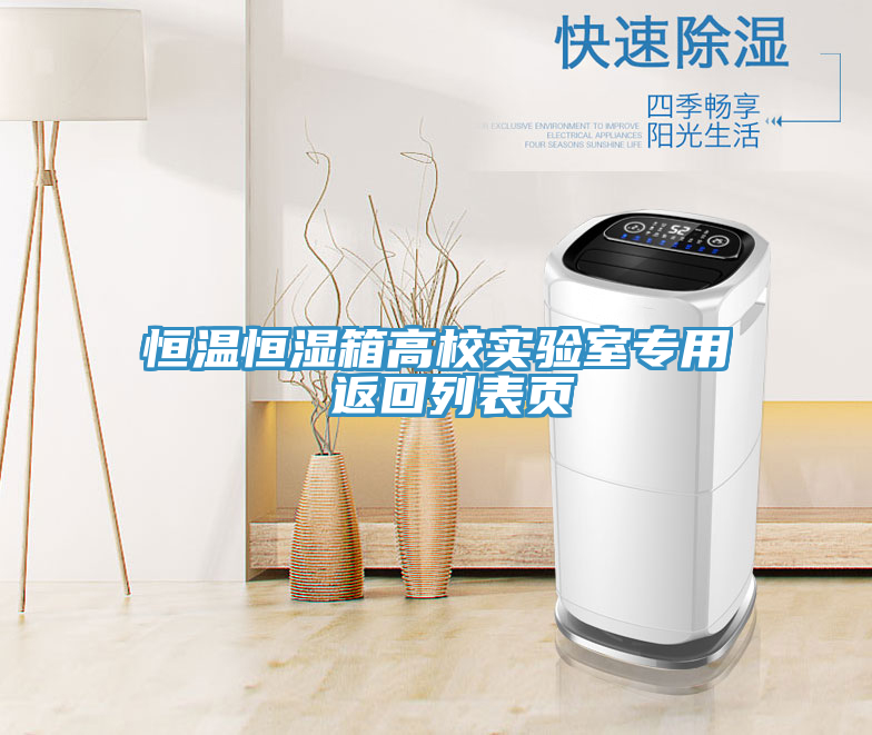恒溫恒濕箱高校實(shí)驗(yàn)室專用 返回列表頁(yè)