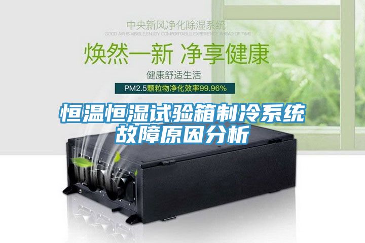 恒溫恒濕試驗(yàn)箱制冷系統(tǒng)故障原因分析