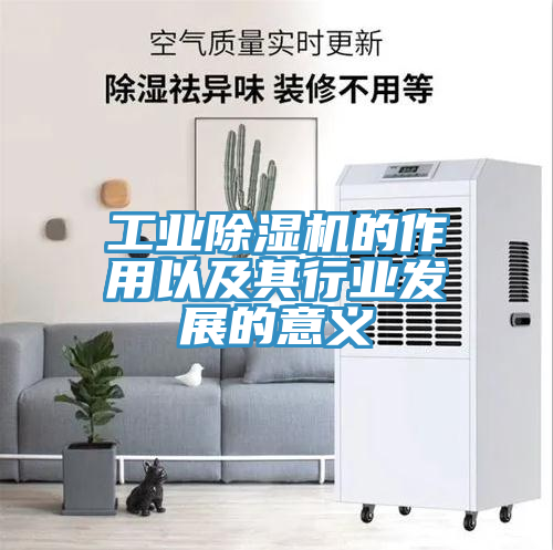 工業(yè)除濕機的作用以及其行業(yè)發(fā)展的意義