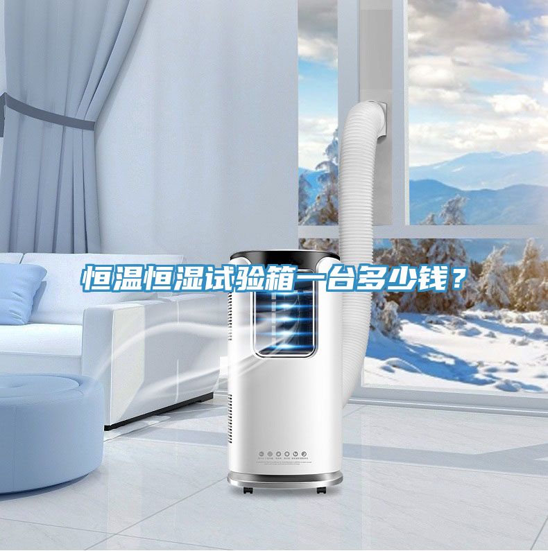 恒溫恒濕試驗箱一臺多少錢？